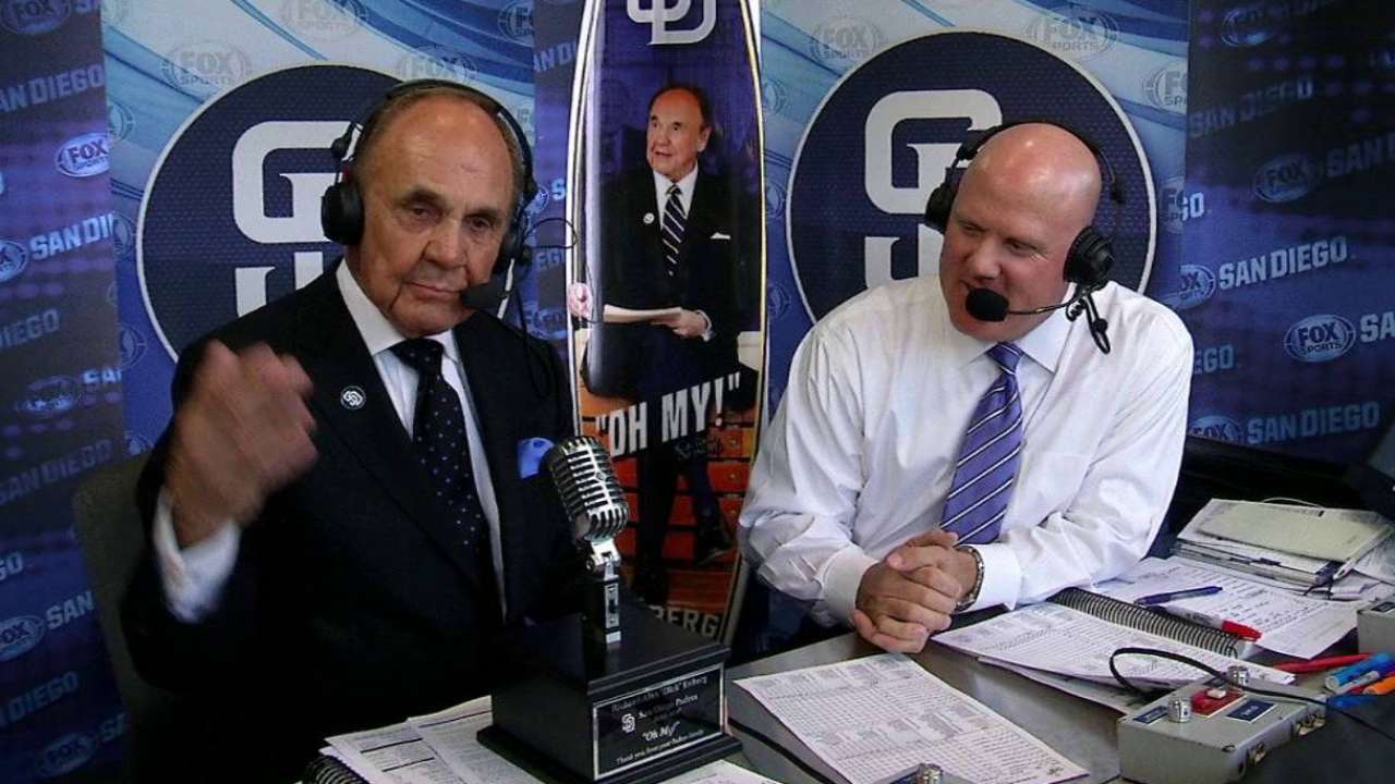 Friends discuss Enberg's career