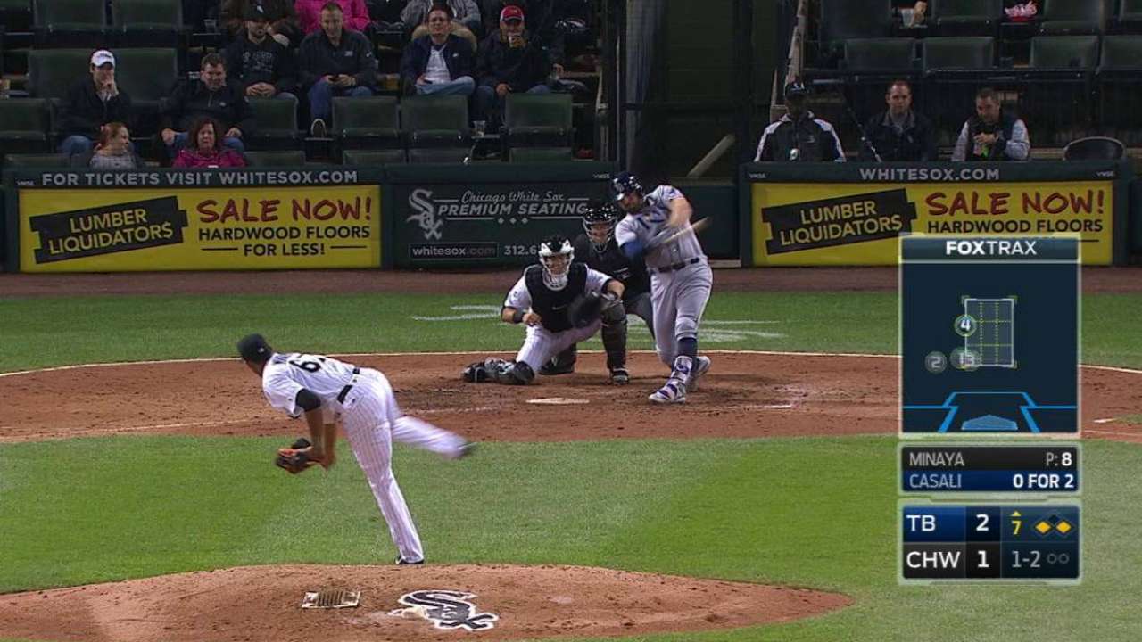 Casali's RBI single to left