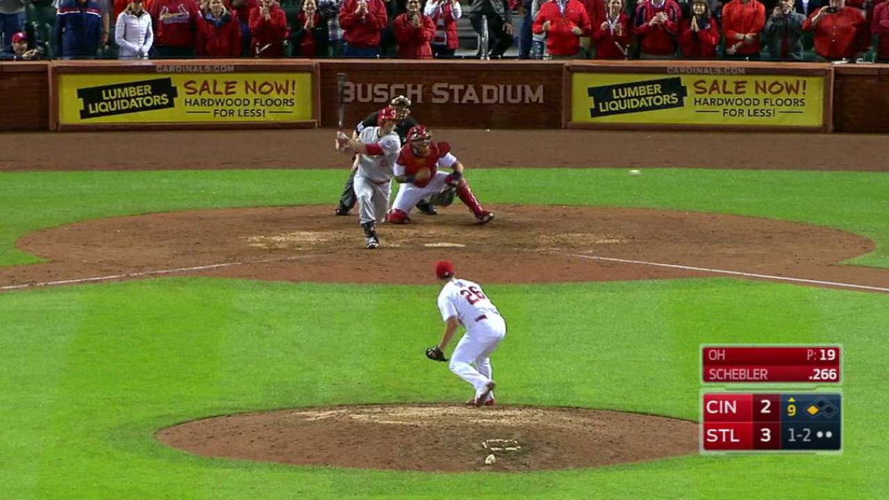 Schebler may return to lineup for season finale