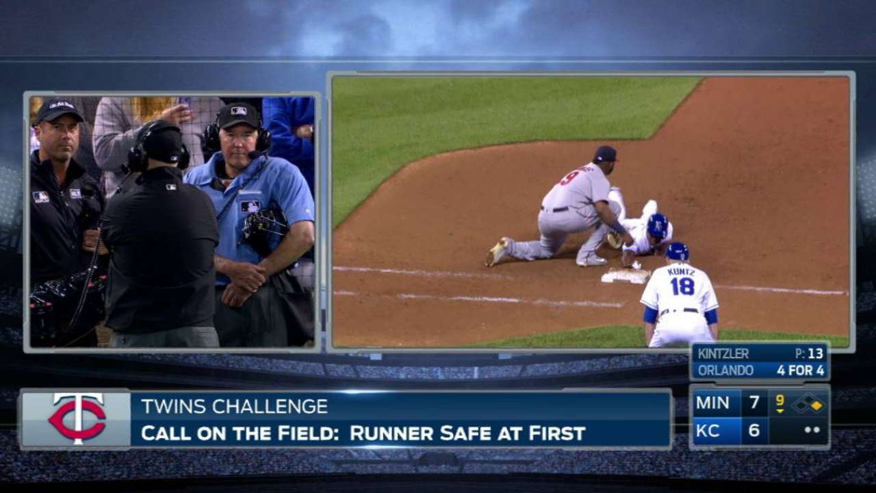 Kintzler nabs Gore after review