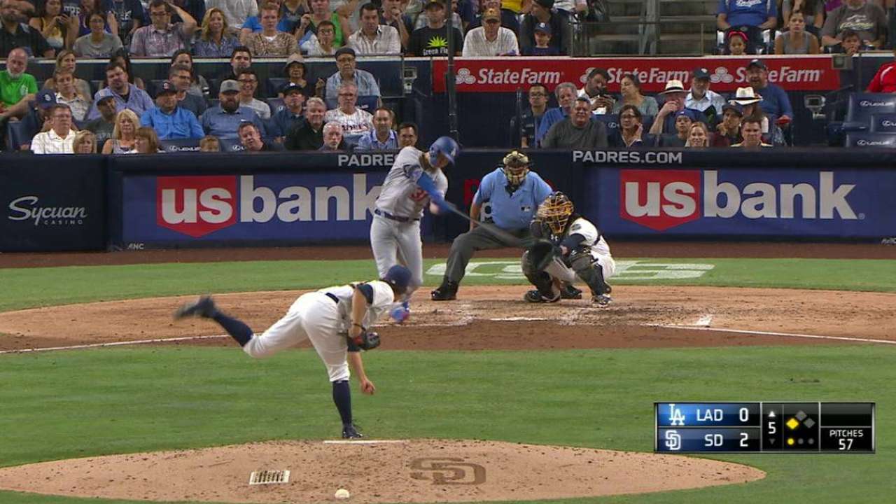 Pederson's RBI double