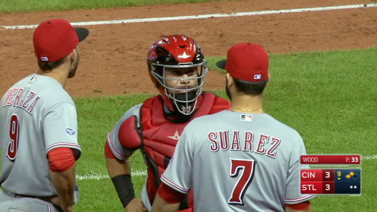 Timing of request key to Reds-Cards dispute