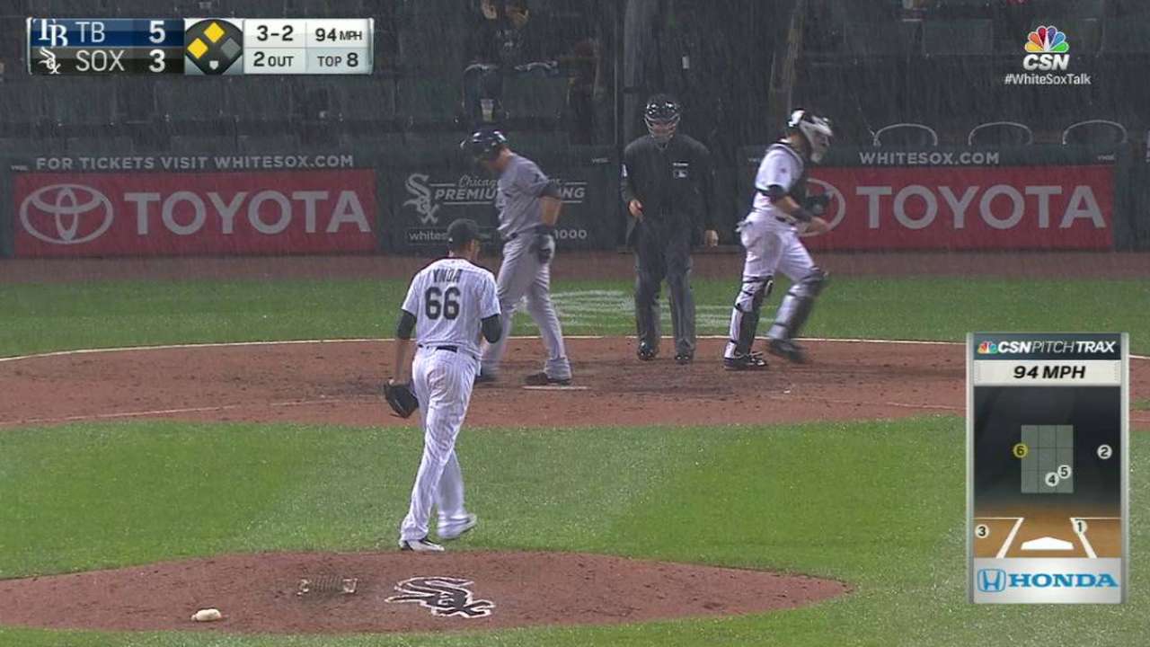 Ynoa pitches out of trouble