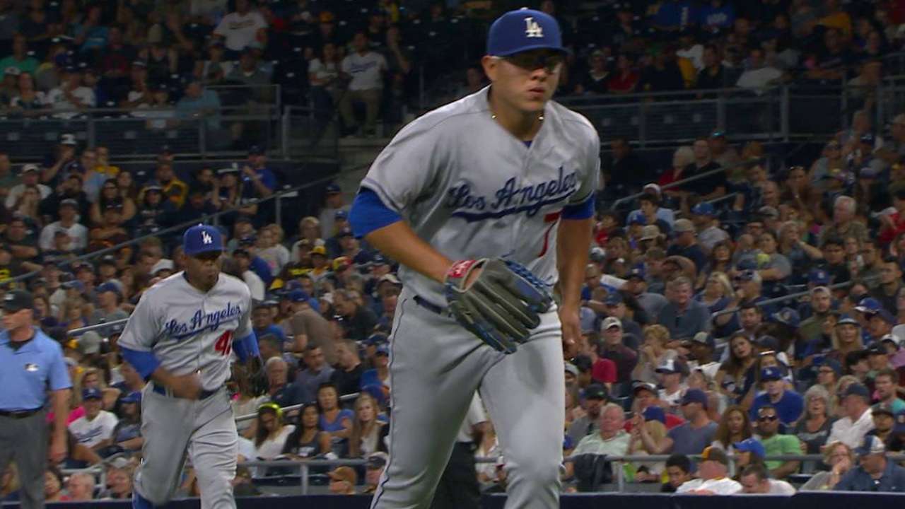 Julio Urías sería tomado en cuenta por los Dodgers para la SDLN