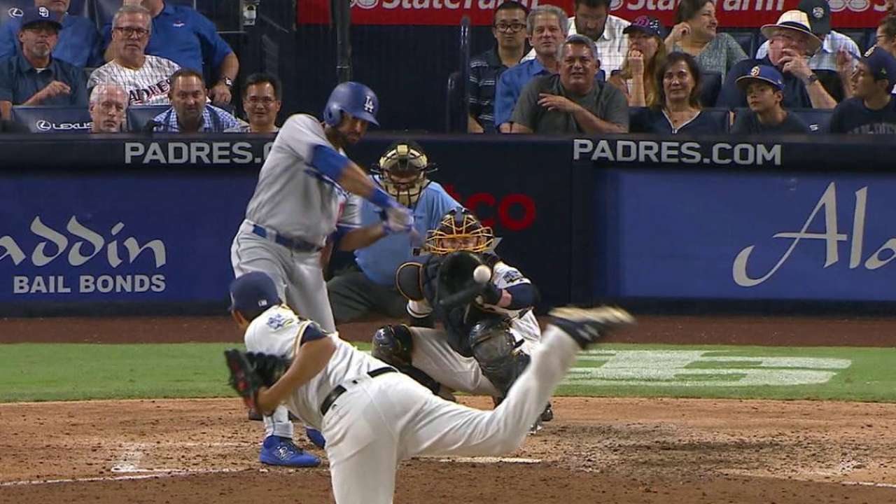 Ethier's RBI single