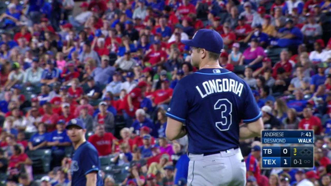 Longo flashes some leather