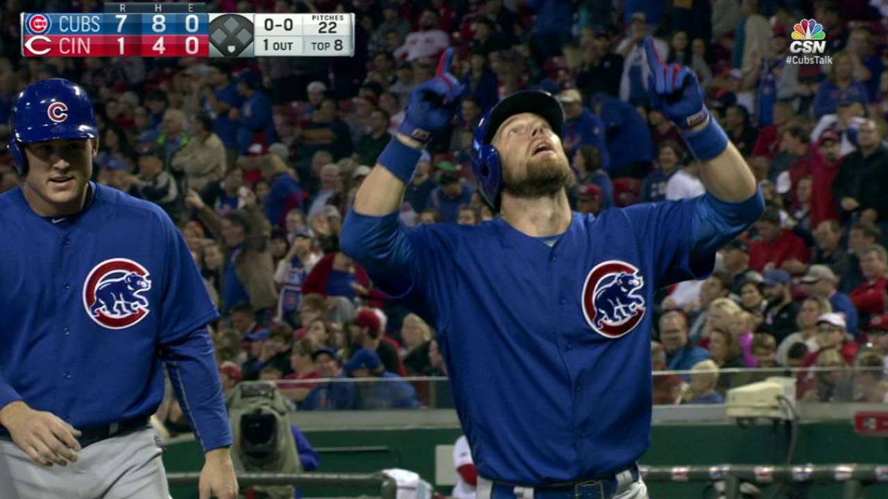 Zobrist's second home run