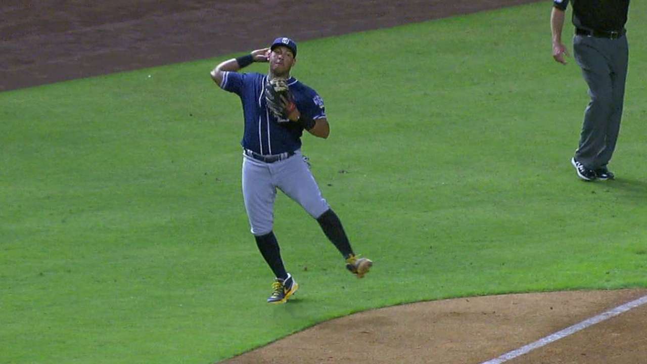 Solarte's fantastic play