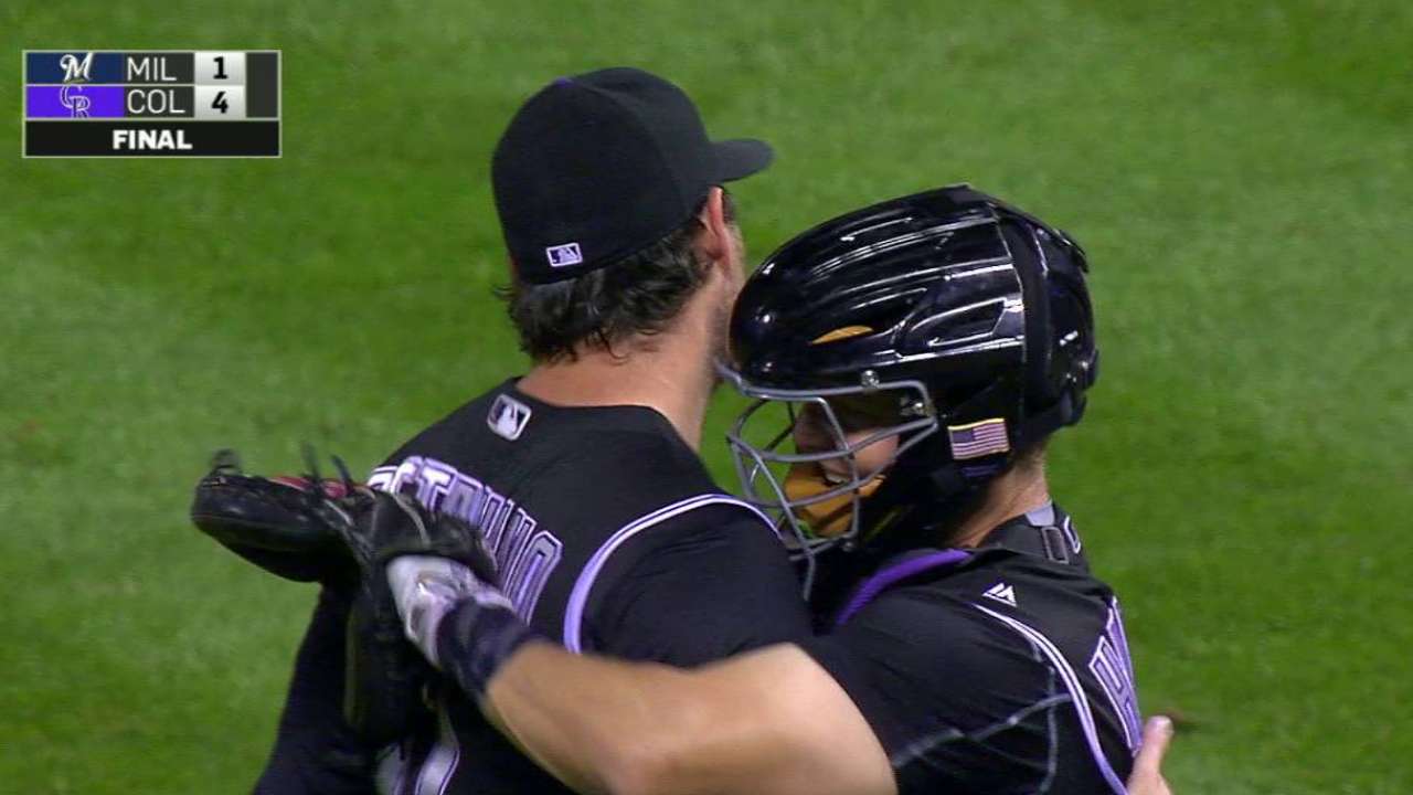 Ottavino's K to end the game