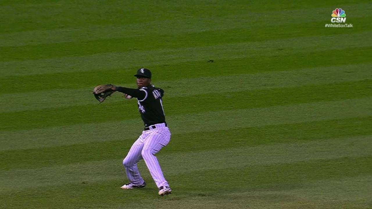 Anderson's strong throw
