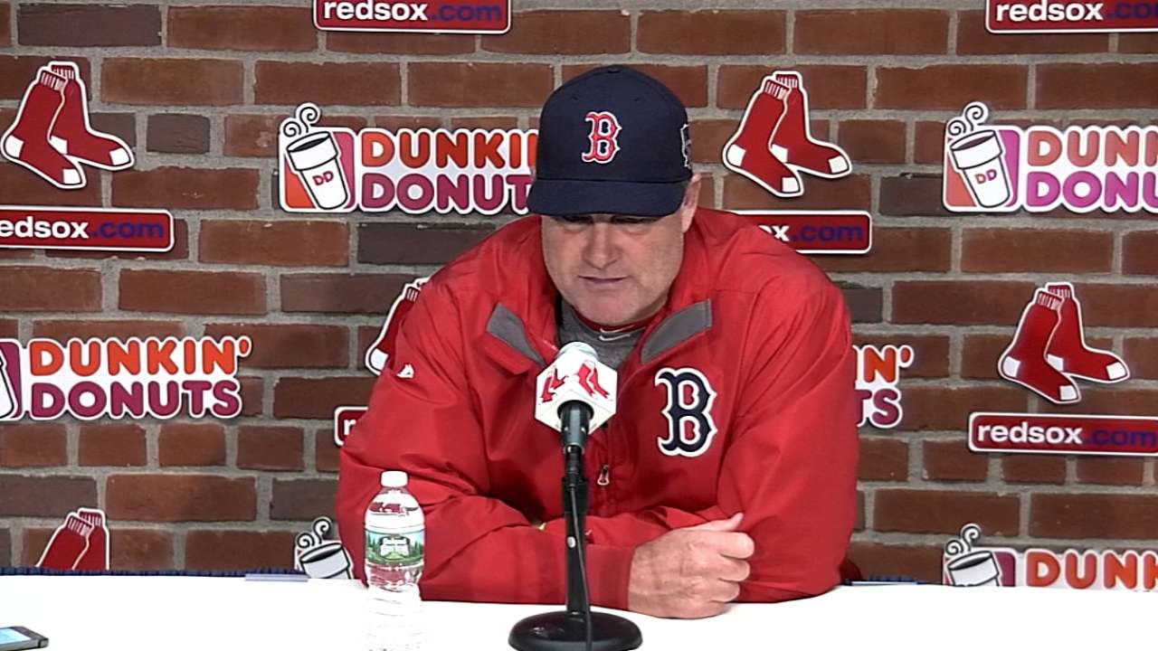 Red Sox locked in to facing Indians in ALDS