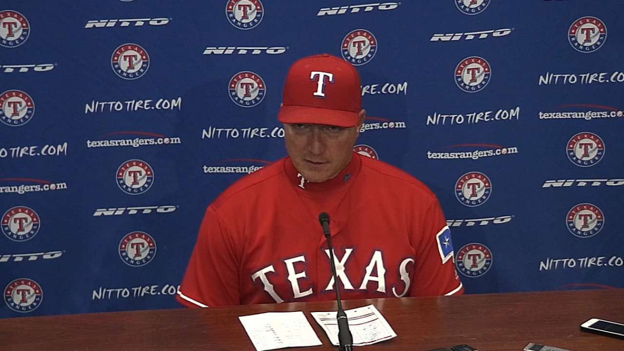 Banister on Rangers win