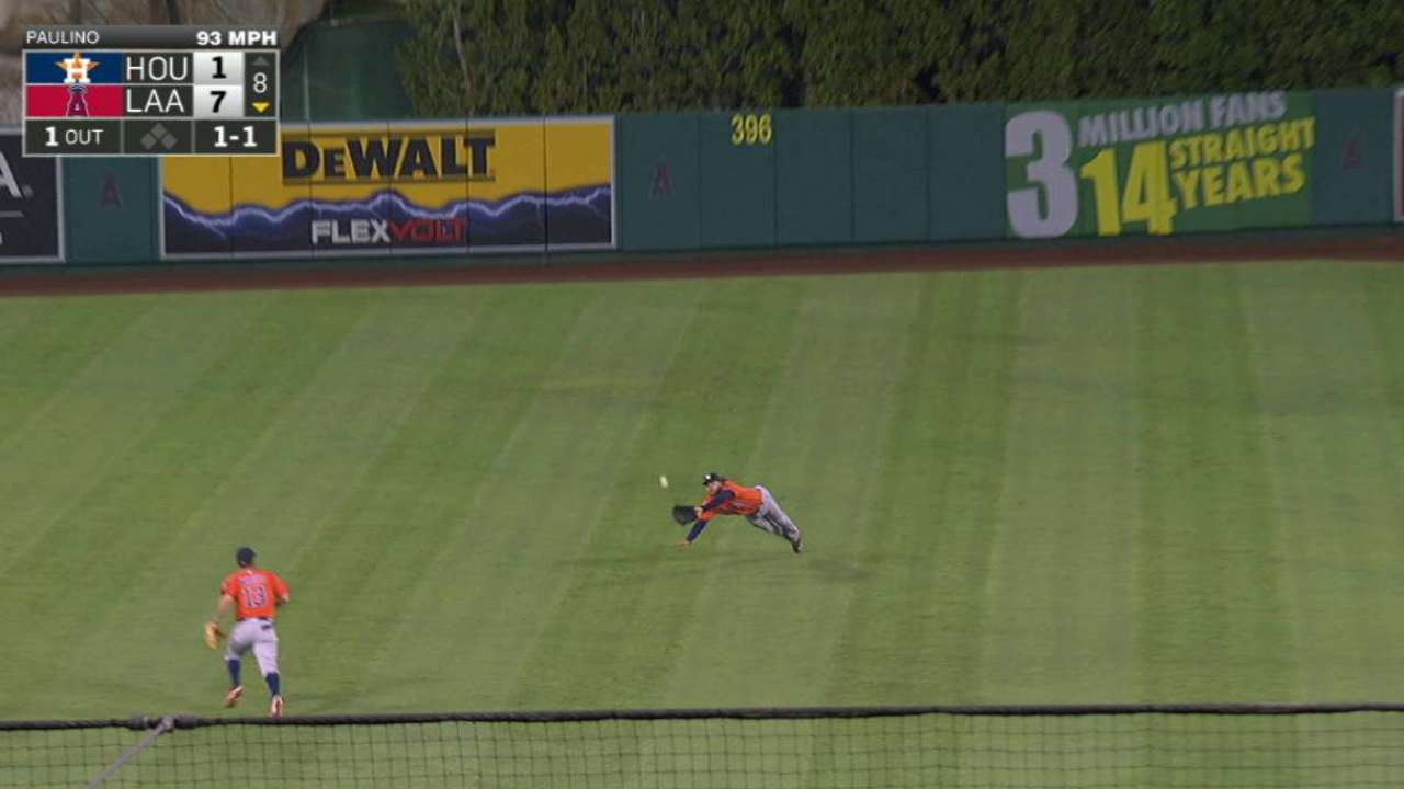 Marisnick's stellar diving catch