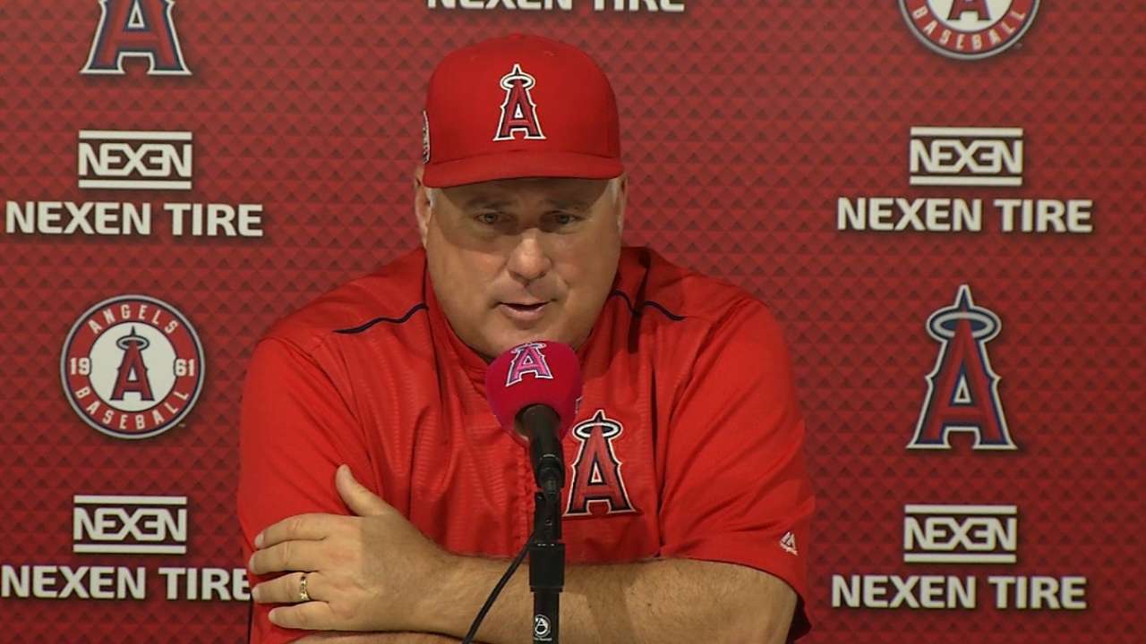 Scioscia on Angels win