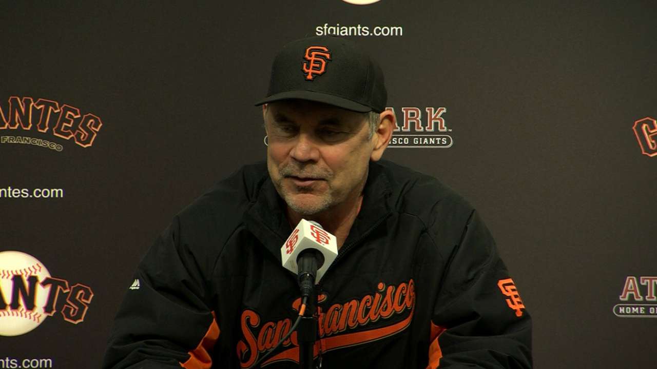 Bruce Bochy on Giants win
