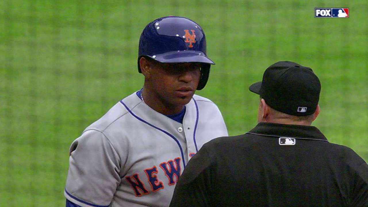 Neris K's Cespedes to escape jam