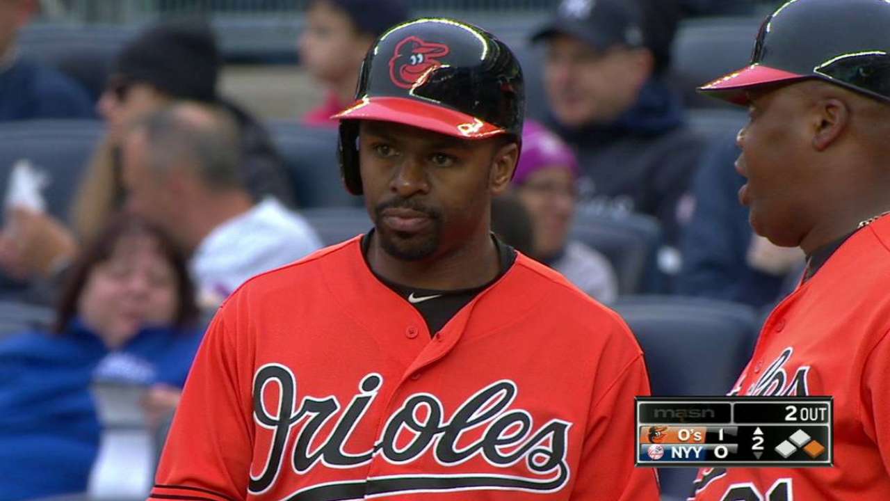 O's 'good atmosphere' welcoming to Bourn