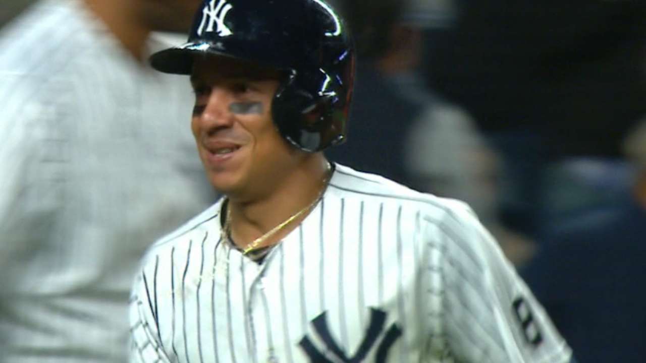 Yankees' four-run 8th