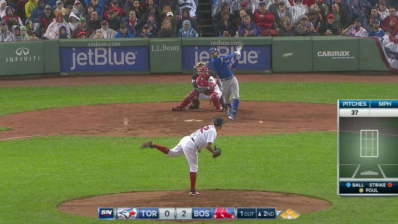 Pillar's two-run single