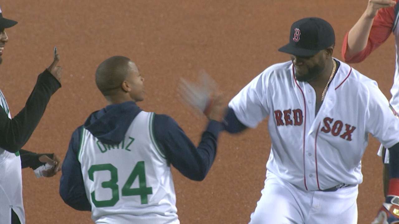 Boston sports legends hail Ortiz