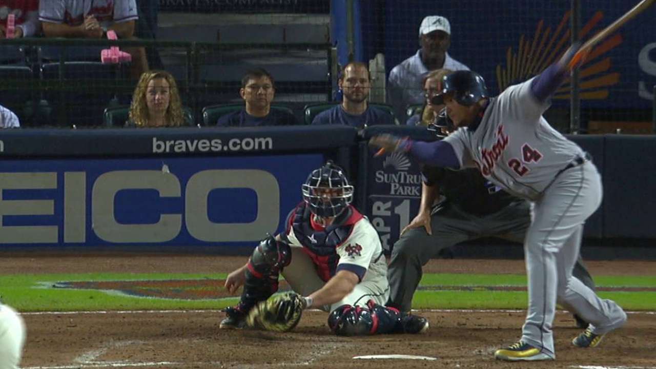 Roe strikes out Cabrera