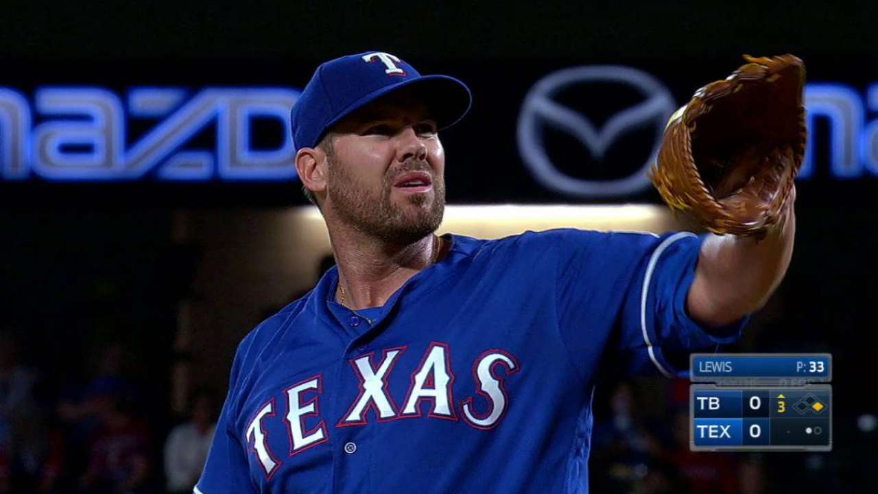 Lewis works deep in last tuneup for playoffs