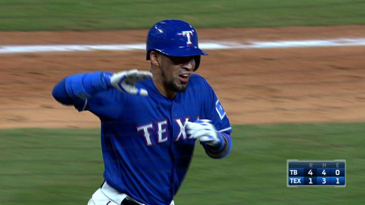 Chirinos' solo home run