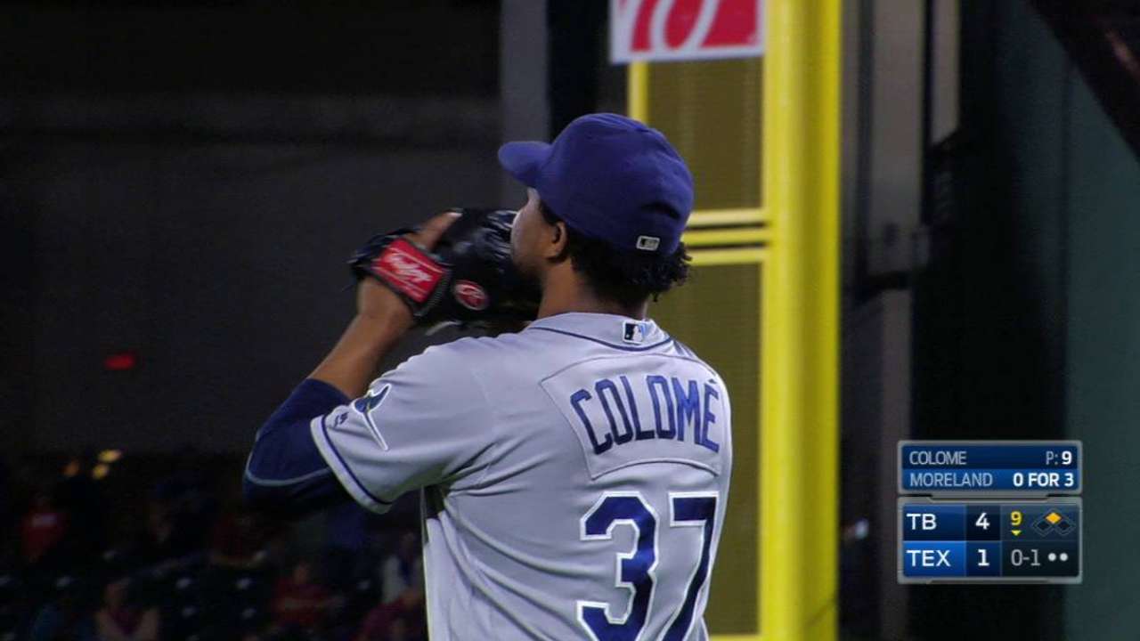 Colome earns the save