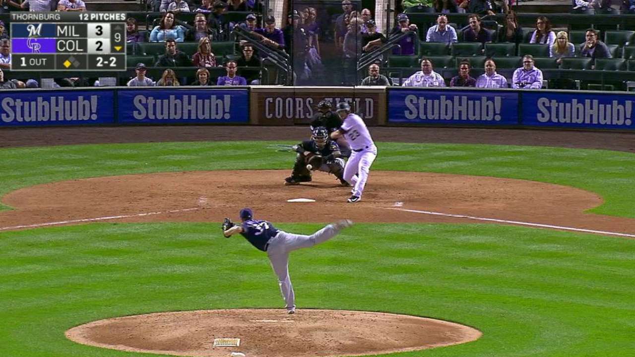 Murphy's game-tying RBI double