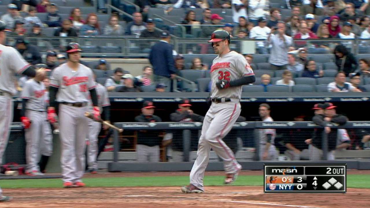Wieters' two-run tater to right