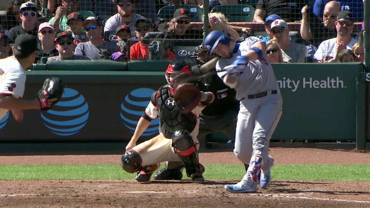 Grandal knocks in Turner