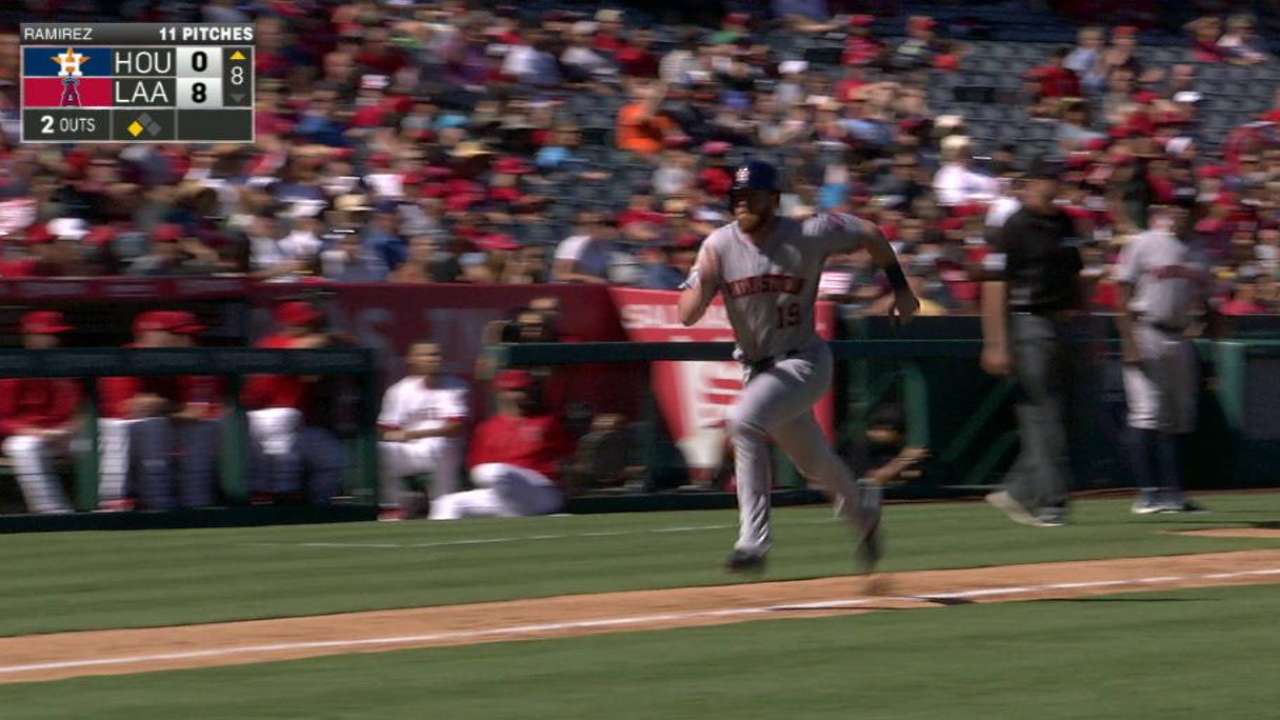 Rodgers drops 1st big league start in season finale