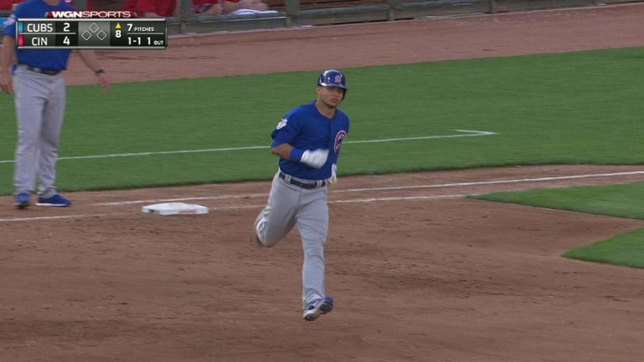 Contreras' solo home run