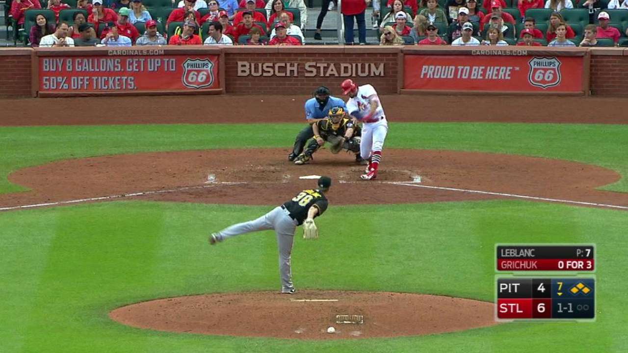 Grichuk ready to rebound after knee issue