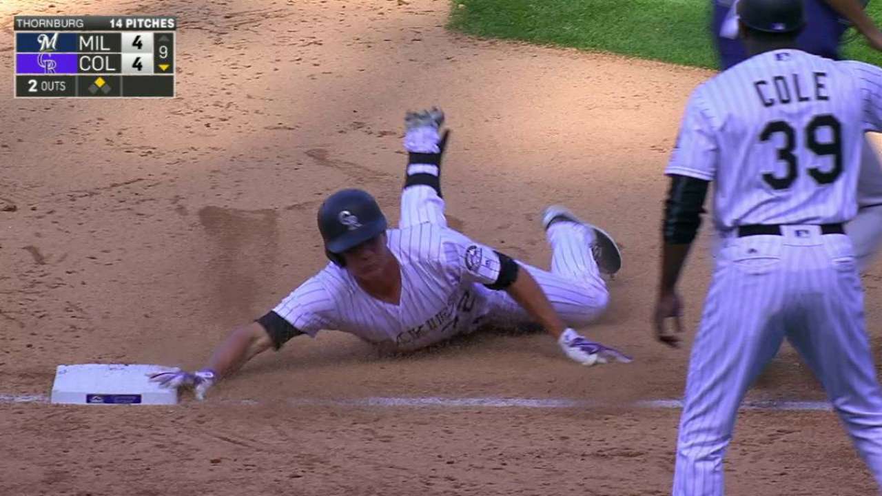 Patterson's RBI in the 9th