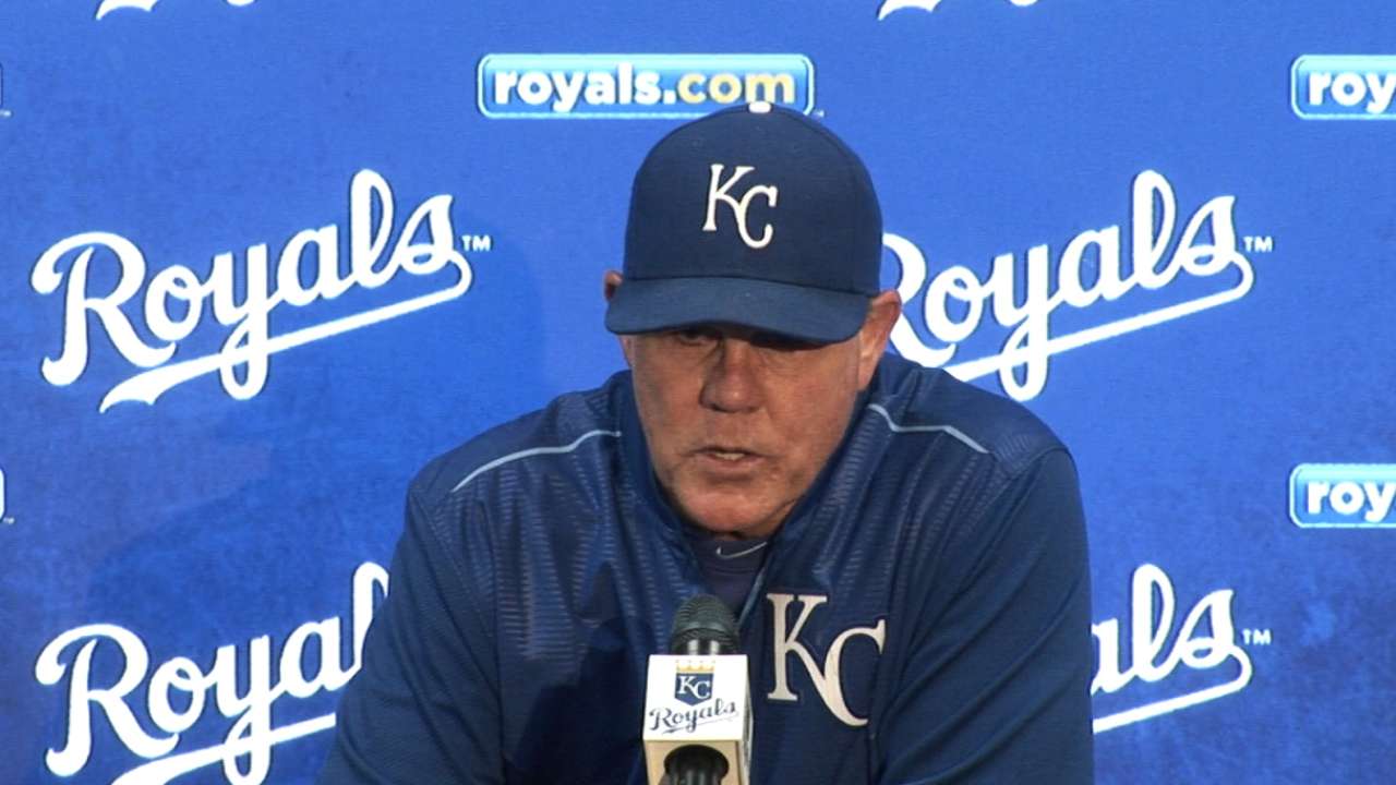 Yost on 3-2 loss to Indians