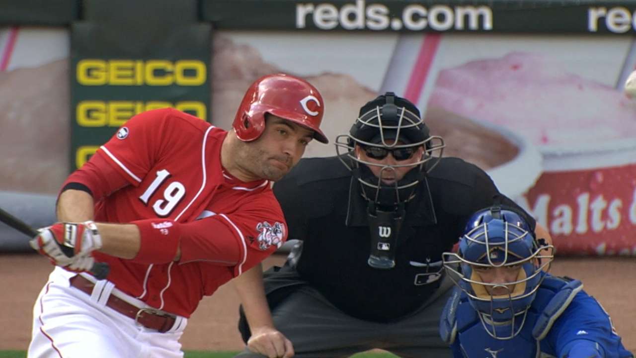 Votto bats over .400 in stellar 2nd half