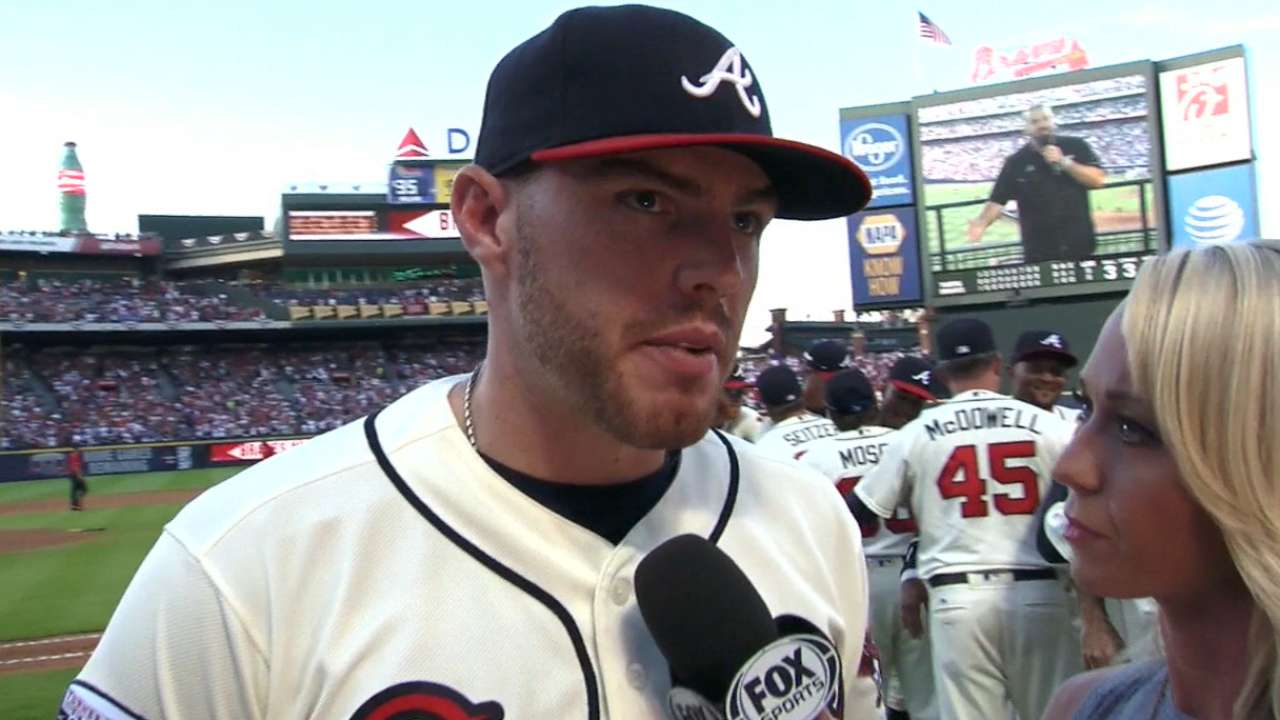 Freeman on 1-0 victory