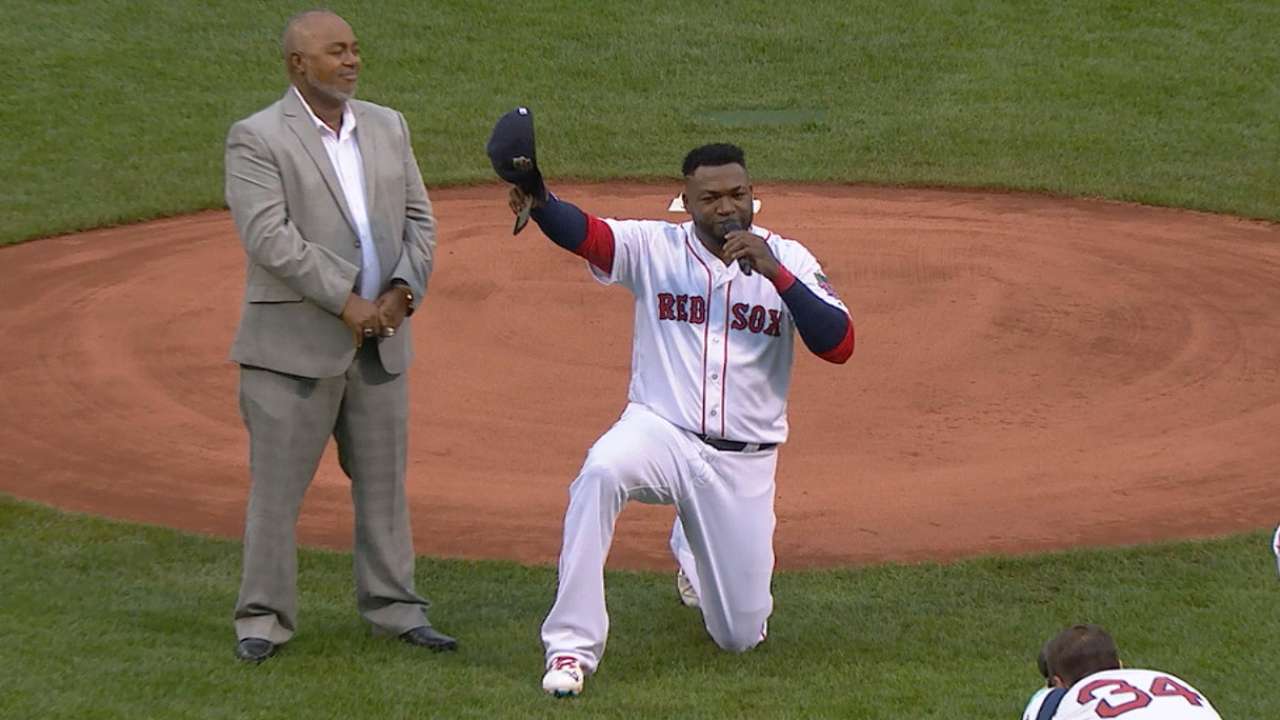 Red Sox honor Big Papi