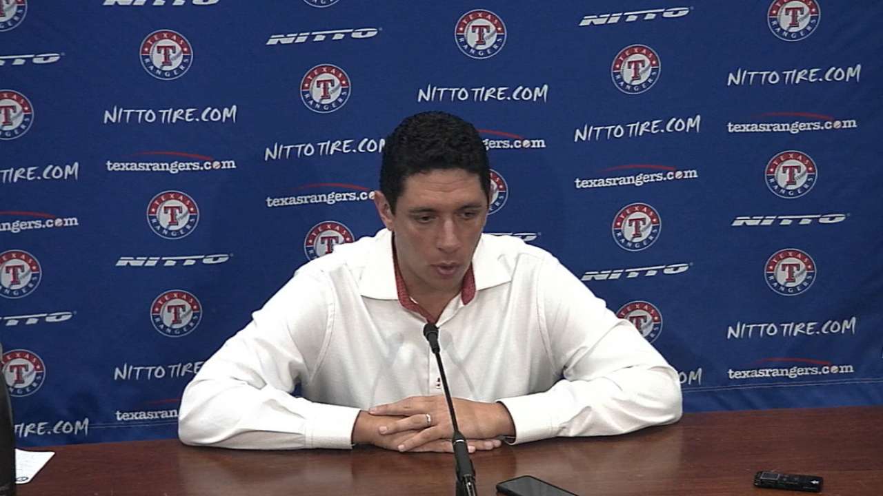 Times set for Rangers' first 3 ALDS games