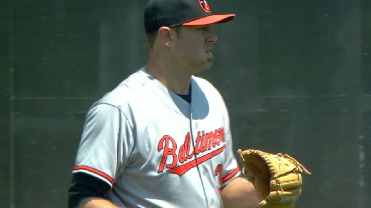 Oct. 3 Chris Tillman workout day interview