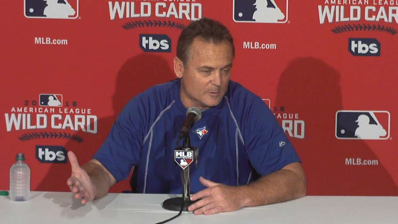 Oct. 3 John Gibbons workout day interview