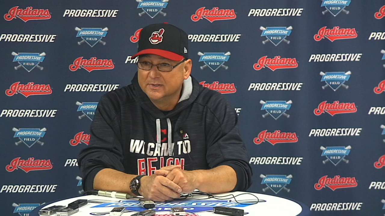 Francona excited for postseason