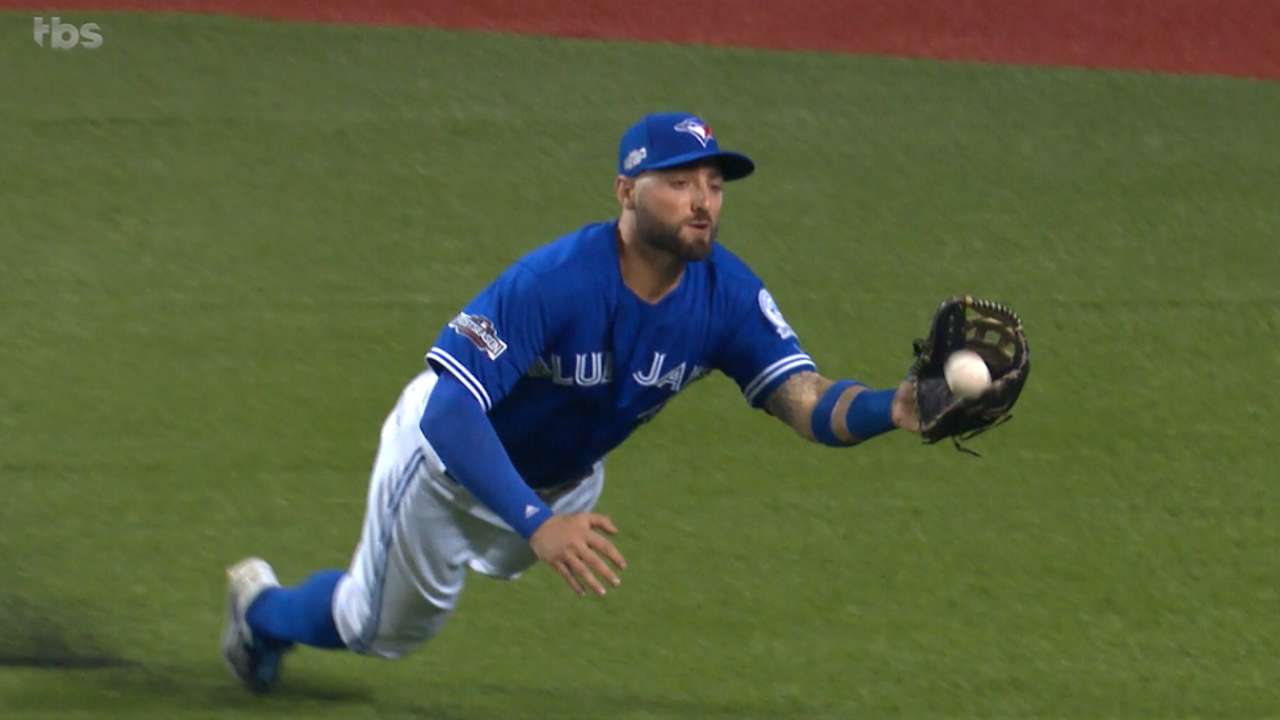 Pillar leads Blue Jays' strong defense vs. O's