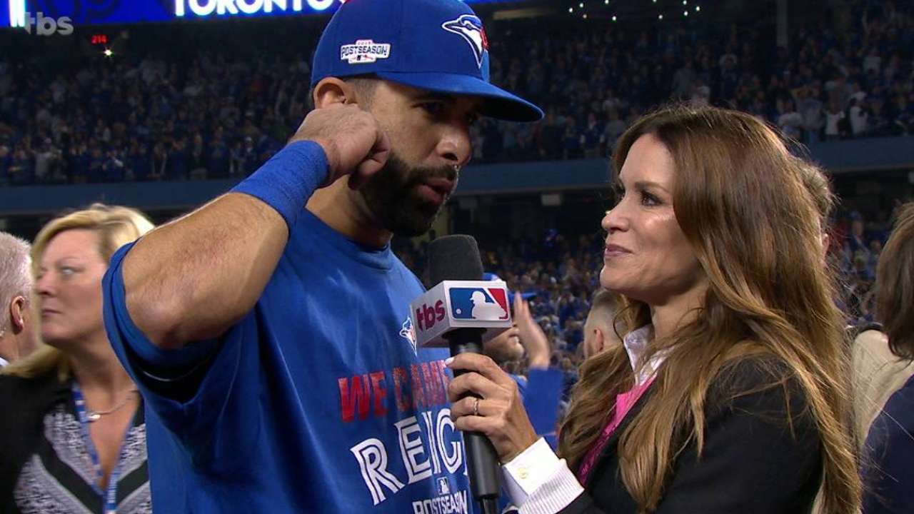 Bautista on advancing to ALDS