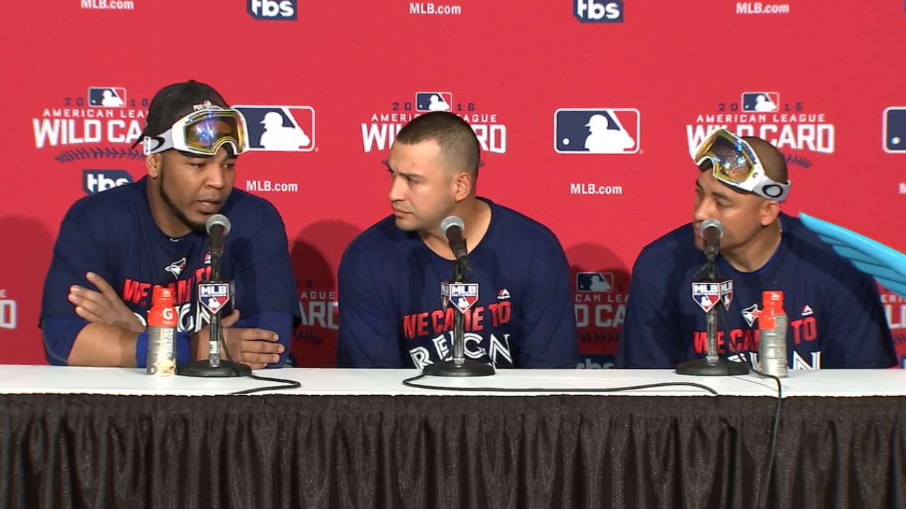 Oct. 4 Encarnacion, Carrera postgame interview