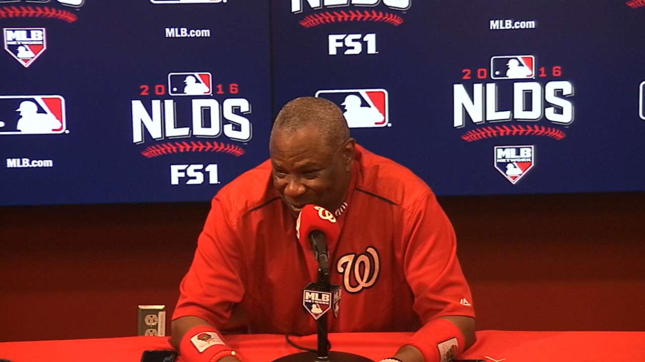 Baker on club's health for NLDS