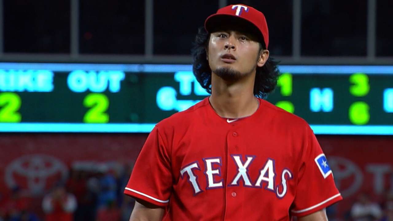Banister on Darvish's usage