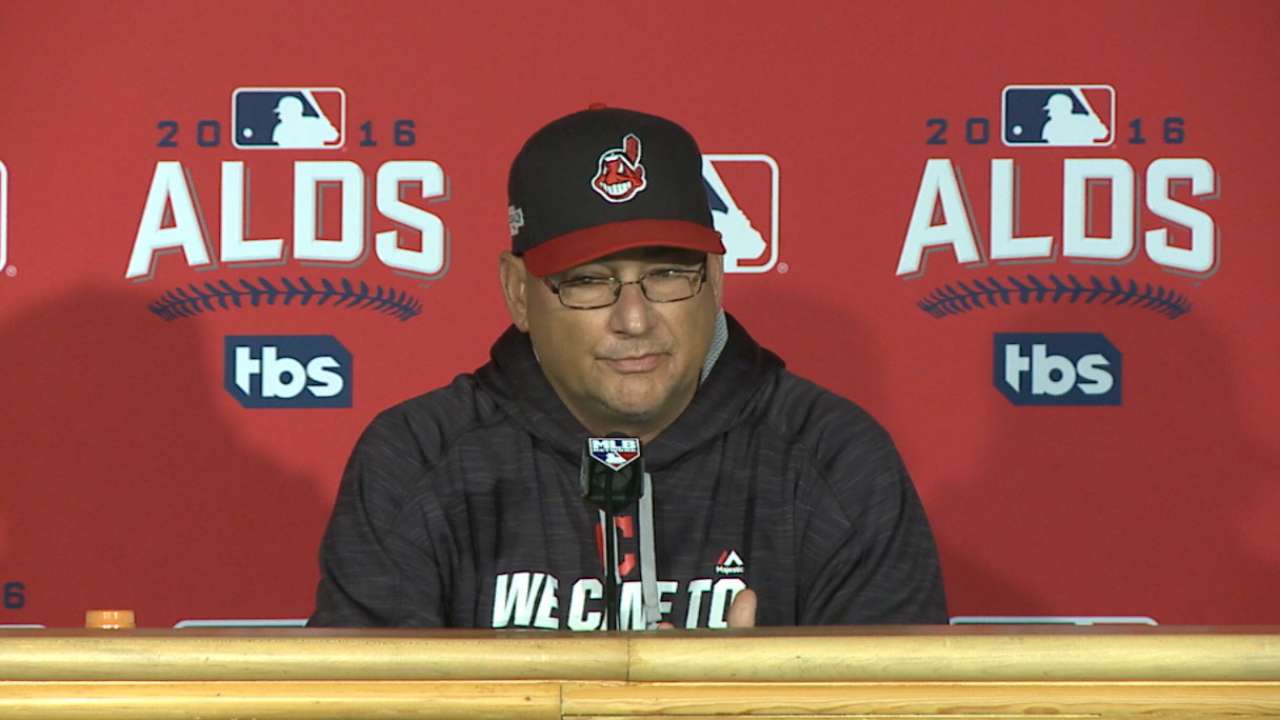 Francona on starting Bauer