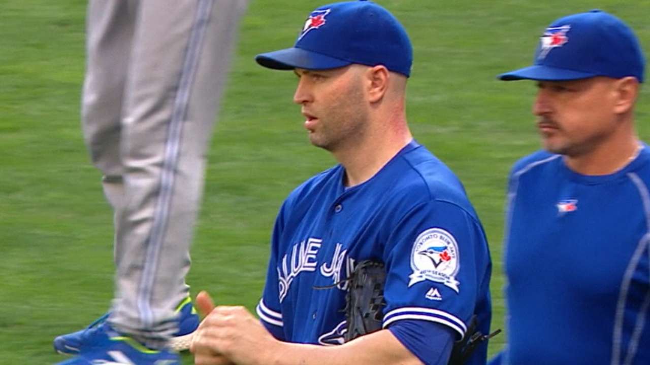 Happ on his pitching mentality